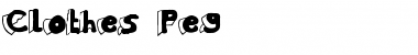 Download Clothes Peg Font Download Clothes Peg Font