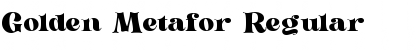 Download Golden Metafor Font Download Golden Metafor Font