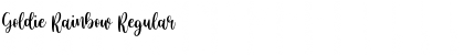 Download Goldie Rainbow Font Download Goldie Rainbow Font