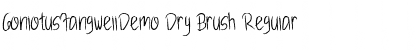 Download GonlotusFangwellDemo Dry Brush Font Download GonlotusFangwellDemo Dry Brush Font