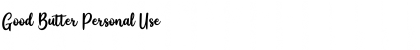 Download Good Butter Font Download Good Butter Font