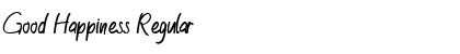 Download Good Happiness Font Download Good Happiness Font