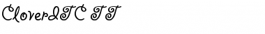 Download CloverITC TT Font Download CloverITC TT Font