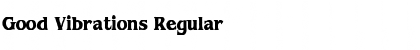 Download Good Vibrations Font Download Good Vibrations Font