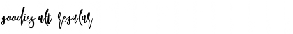 Download Goodies Alt1 Font Download Goodies Alt1 Font