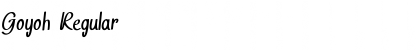 Download Goyoh Font Download Goyoh Font