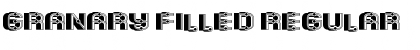 Download Granary Filled Font Download Granary Filled Font