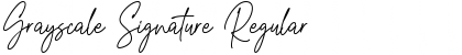 Download Grayscale Signature Font Download Grayscale Signature Font