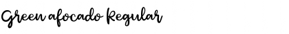 Download Green afocado Font Download Green afocado Font