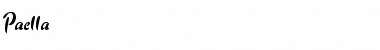 Download Paella Font Download Paella Font