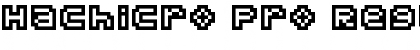 Download Hachicro Pro Font Download Hachicro Pro Font