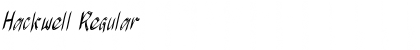 Download Hackwell Font Download Hackwell Font