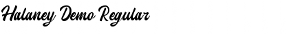 Download Halaney Demo Font Download Halaney Demo Font