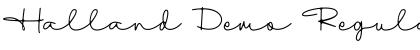 Download Halland Demo Font Download Halland Demo Font