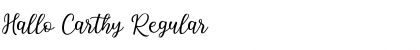 Download Hallo Carthy Font Download Hallo Carthy Font