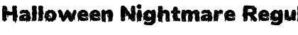 Download Halloween Nightmare Font Download Halloween Nightmare Font