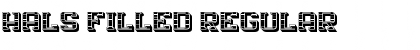 Download Hals Filled Font Download Hals Filled Font