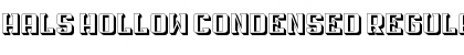 Download Hals Hollow Condensed Font Download Hals Hollow Condensed Font