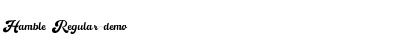 Download Hamble Font Download Hamble Font