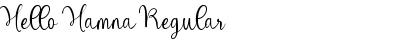 Download Hello Hamna Font Download Hello Hamna Font