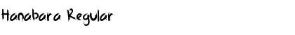 Download Hanabara Font Download Hanabara Font