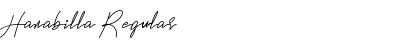 Download Hanabilla Font Download Hanabilla Font