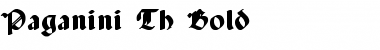 Download Paganini Th Bold Font Download Paganini Th Bold Font
