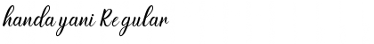 Download handayani Font Download handayani Font