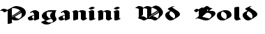 Download Paganini Wd Bold Font Download Paganini Wd Bold Font