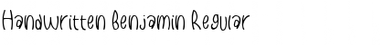 Download Handwritten Benjamin Font Download Handwritten Benjamin Font