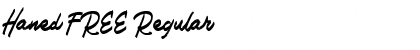 Download Haned FREE Font Download Haned FREE Font