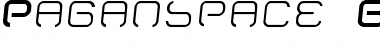 Download Paganspace BTE Edition Thin Font Download Paganspace BTE Edition Thin Font