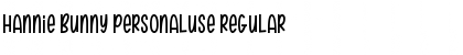 Download Hannie Bunny personaluse Font Download Hannie Bunny personaluse Font