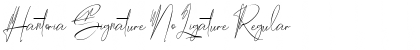 Download Hantoria Signature NoLigature Font Download Hantoria Signature NoLigature Font