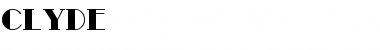 Download Clyde Font Download Clyde Font