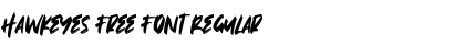 Download Hawkeyes Free Font Font Download Hawkeyes Free Font Font