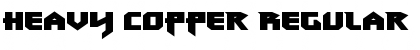 Download Heavy Copper Font Download Heavy Copper Font