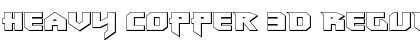 Download Heavy Copper 3D Font Download Heavy Copper 3D Font
