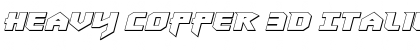 Download Heavy Copper 3D Italic Font Download Heavy Copper 3D Italic Font
