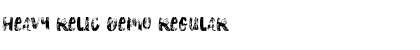 Download Heavy Relic Demo Font Download Heavy Relic Demo Font