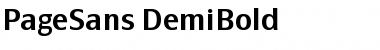 Download PageSans-DemiBold Font Download PageSans-DemiBold Font