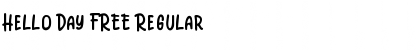 Download Hello Day FREE Font Download Hello Day FREE Font