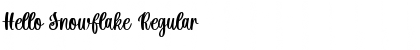 Download Hello Snowflake Font Download Hello Snowflake Font