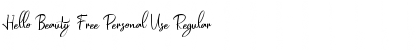 Download Hello Beauty Free Personal Use Font Download Hello Beauty Free Personal Use Font