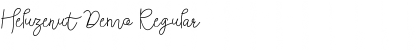 Download Heluzenut Demo Font Download Heluzenut Demo Font