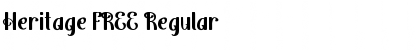Download Heritage FREE Font Download Heritage FREE Font