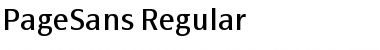 Download PageSans-Regular Font Download PageSans-Regular Font