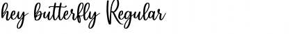 Download hey butterfly Font Download hey butterfly Font