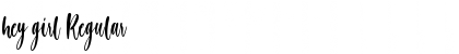 Download hey girl Font Download hey girl Font