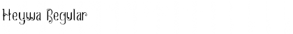 Download Heywa Font Download Heywa Font